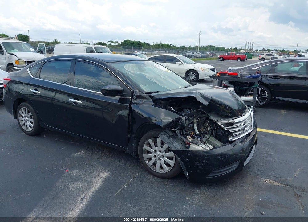 2014 NISSAN SENTRA SV VIN: 3N1AB7AP2EY314347