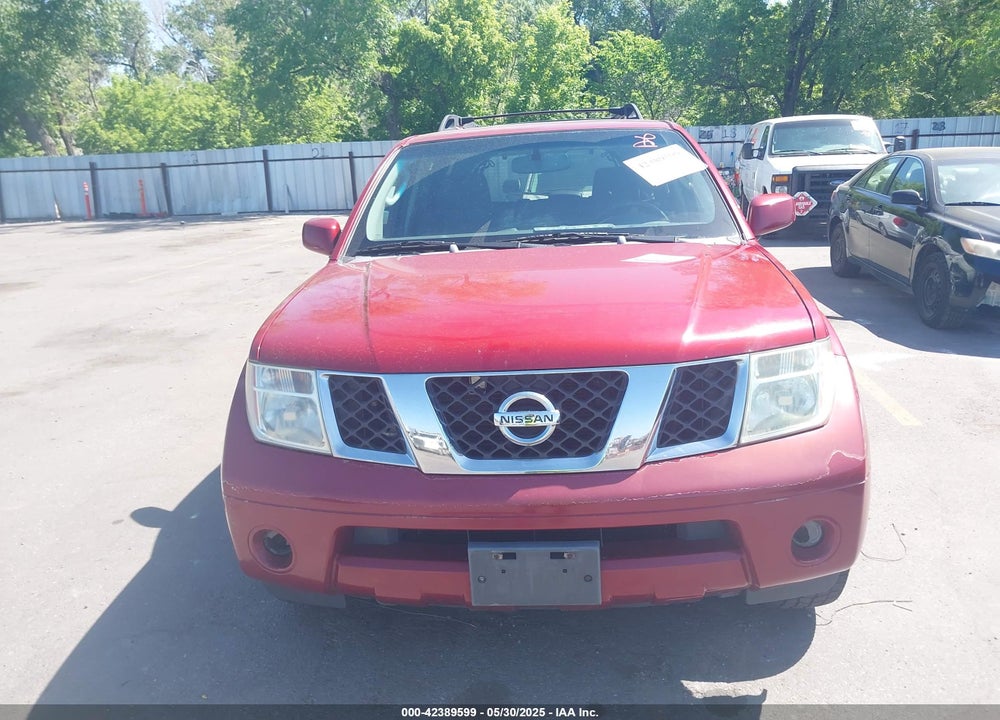 2006 NISSAN PATHFINDER VIN: 5N1AR18W96C617389