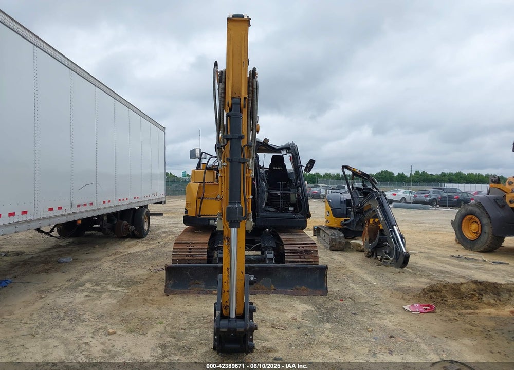 2021 SANY SY155U COMPACT EXCAVATOR VIN: SY015GCB32818