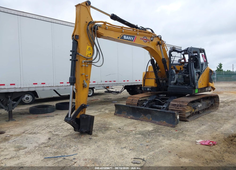2021 SANY SY155U COMPACT EXCAVATOR VIN: SY015GCB32818