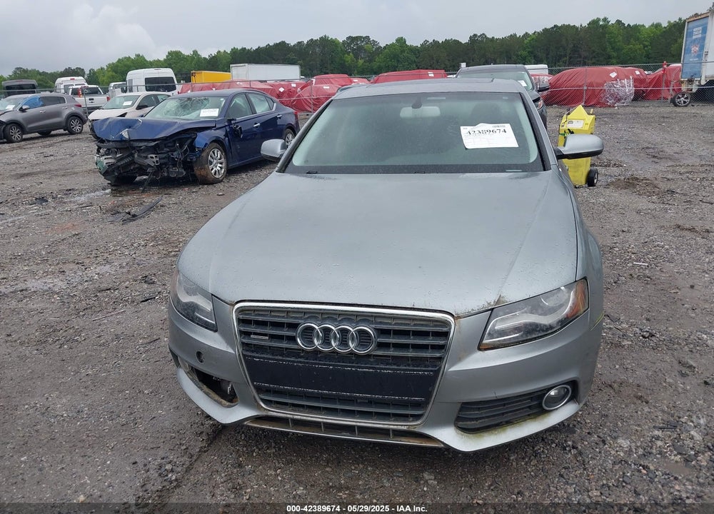 2010 AUDI A4 2.0T PREMIUM VIN: WAUFFAFL6AN057496