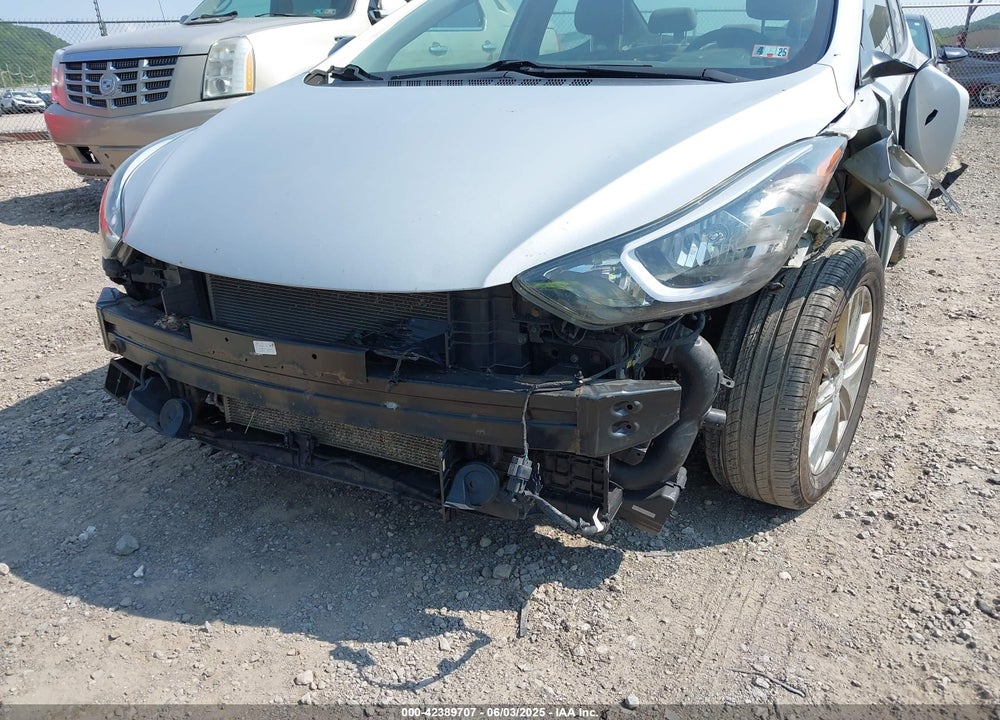 2016 HYUNDAI ELANTRA VIN: KMHDH4AEXGU545603