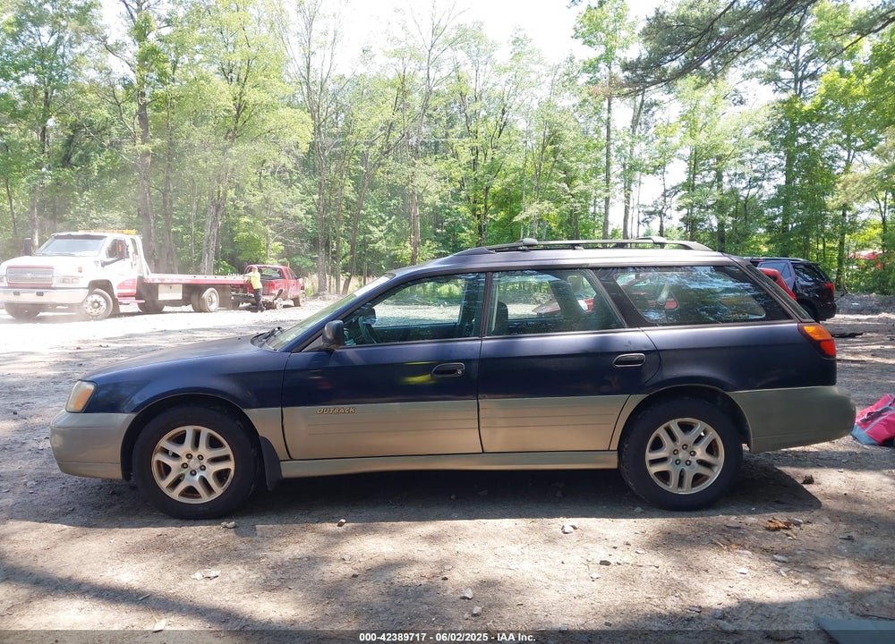 2002 SUBARU OUTBACK VIN: 4S3BH665727616036