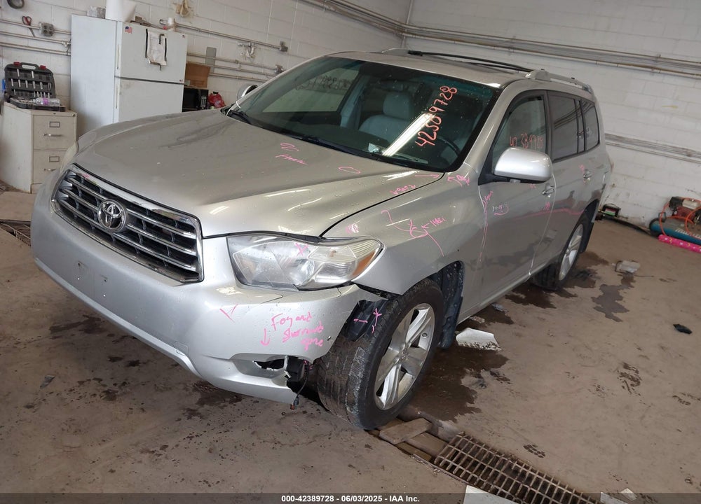 2008 TOYOTA HIGHLANDER VIN: JTEES42A582036615