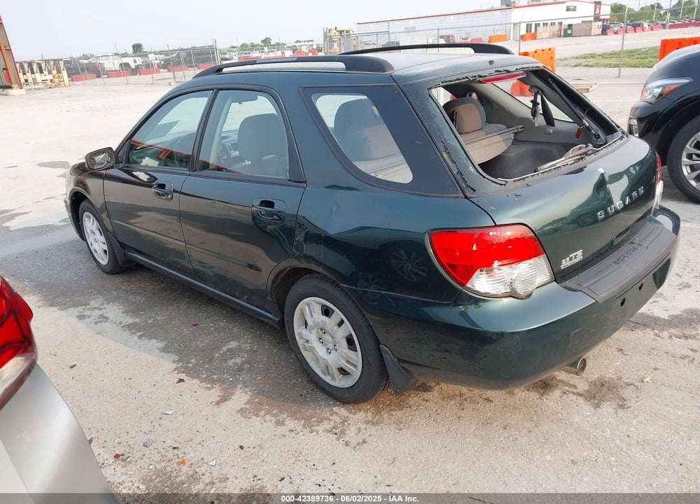 2004 SUBARU IMPREZA 2.5TS VIN: JF1GG655X4H820780