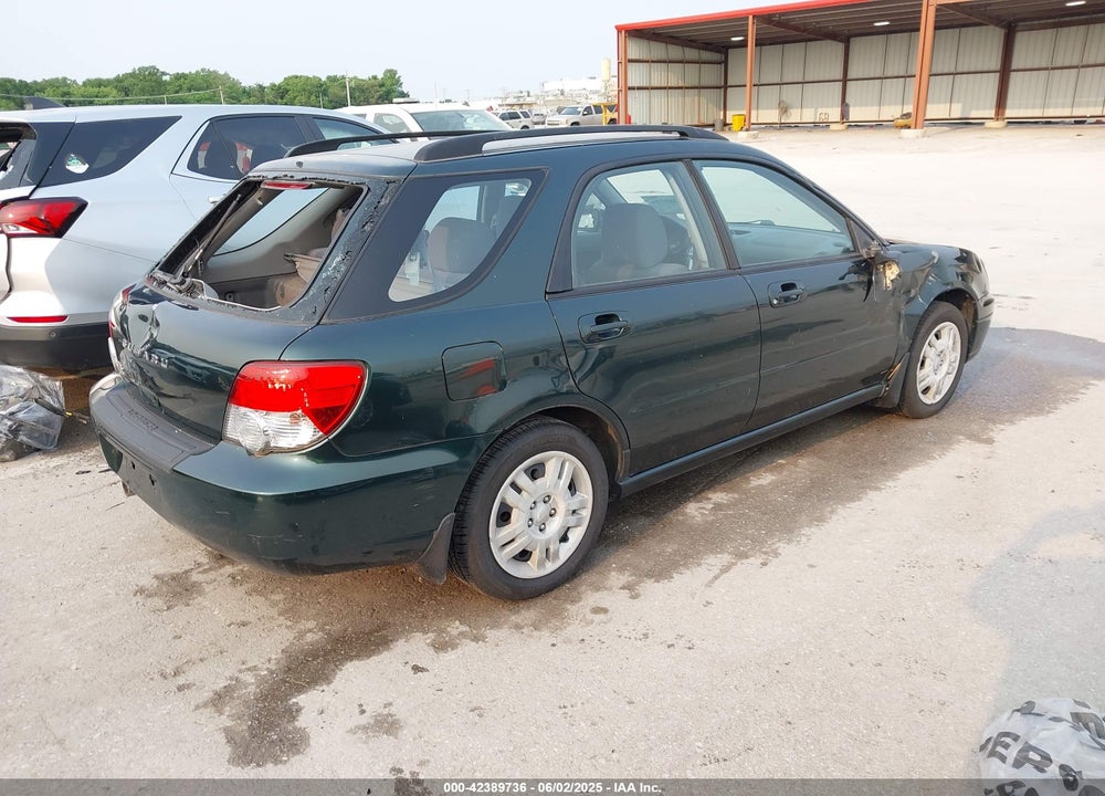 2004 SUBARU IMPREZA 2.5TS VIN: JF1GG655X4H820780