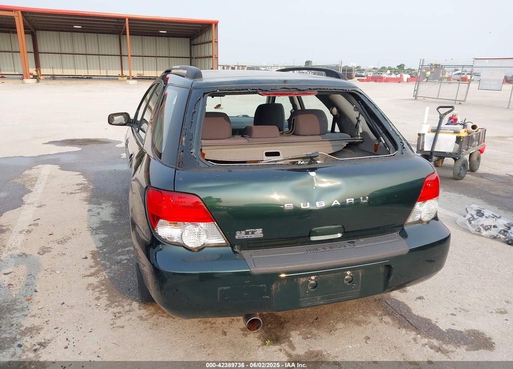 2004 SUBARU IMPREZA 2.5TS VIN: JF1GG655X4H820780