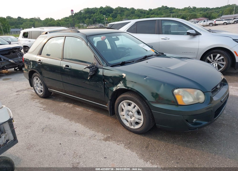 2004 SUBARU IMPREZA 2.5TS VIN: JF1GG655X4H820780