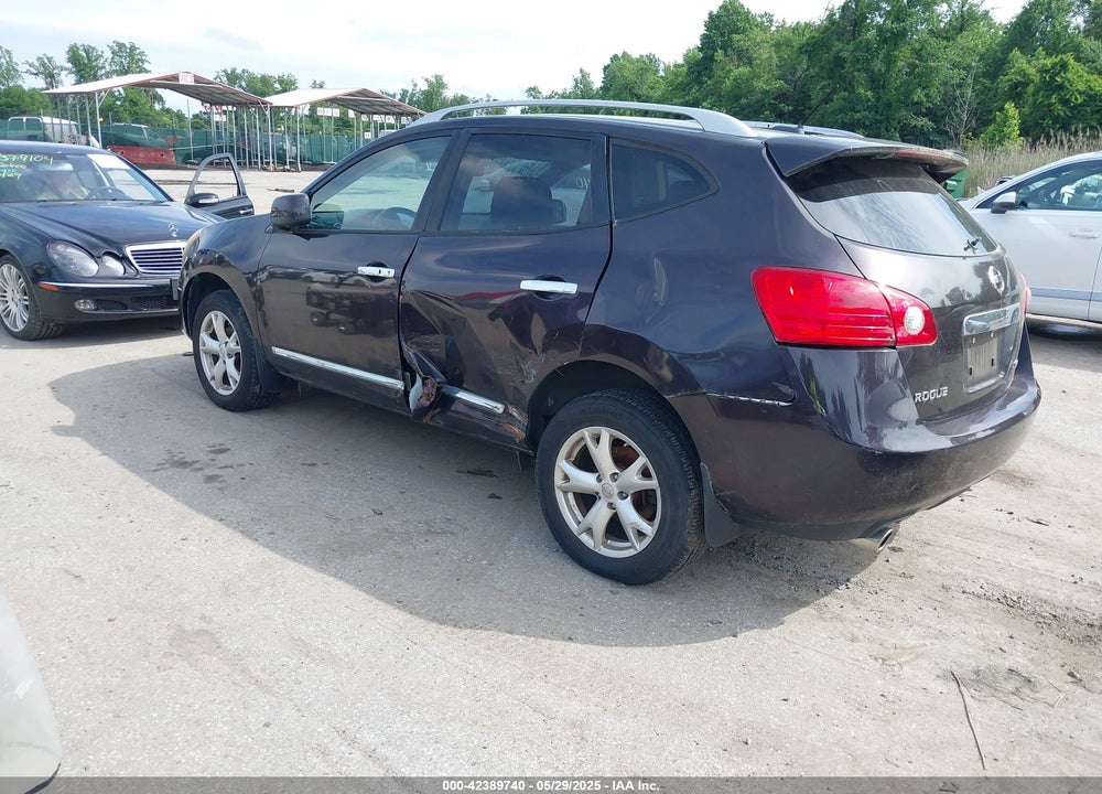 2013 NISSAN ROGUE SV VIN: JN8AS5MVXDW612554