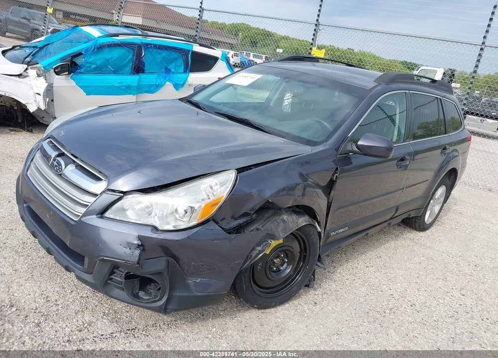 2014 SUBARU OUTBACK 2.5I PREMIUM VIN: 4S4BRCCC6E3326697