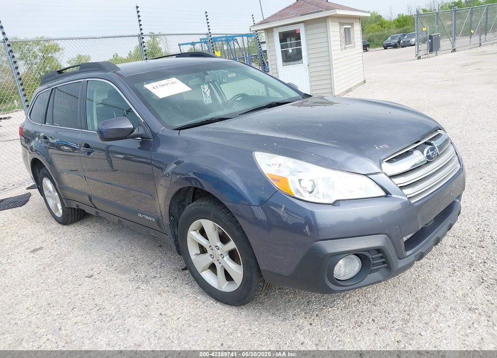 2014 SUBARU OUTBACK 2.5I PREMIUM VIN: 4S4BRCCC6E3326697