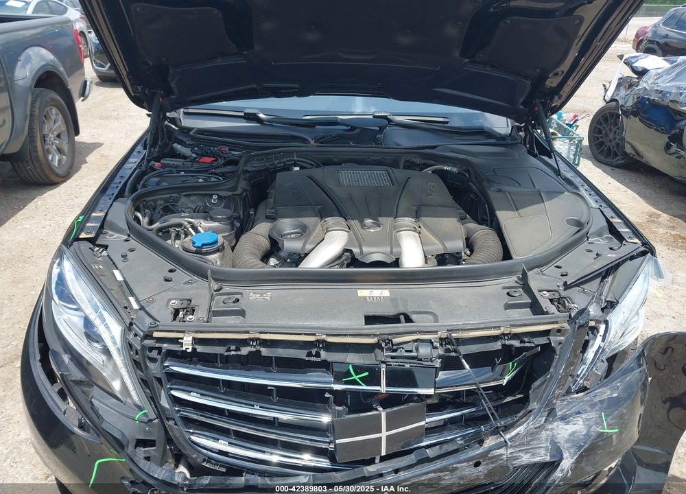 2016 MERCEDES-BENZ S 550 4MATIC VIN: WDDUG8FB6GA235985