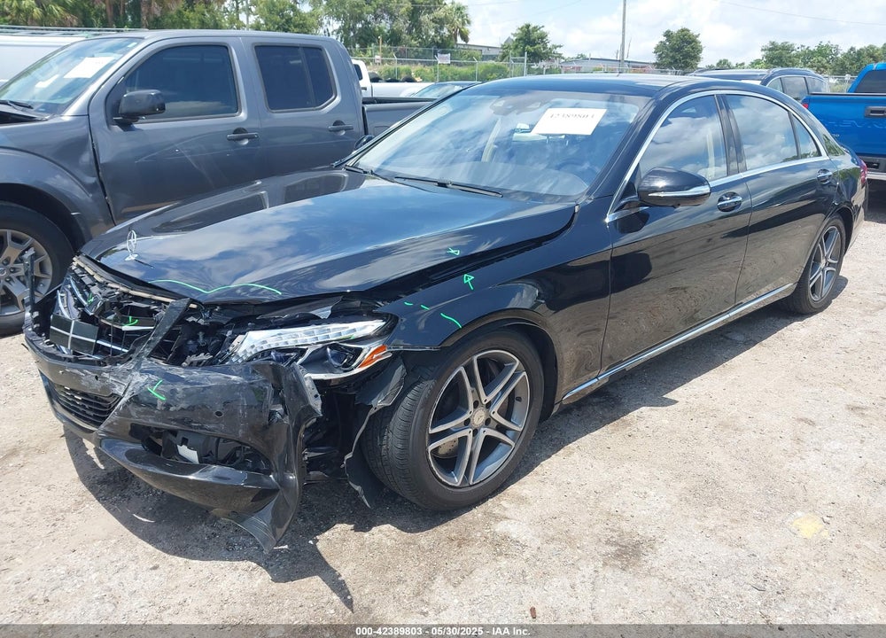 2016 MERCEDES-BENZ S 550 4MATIC VIN: WDDUG8FB6GA235985