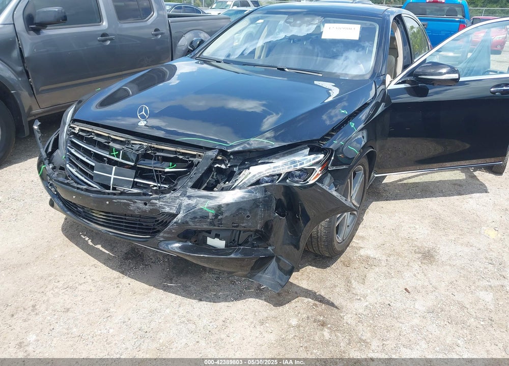 2016 MERCEDES-BENZ S 550 4MATIC VIN: WDDUG8FB6GA235985