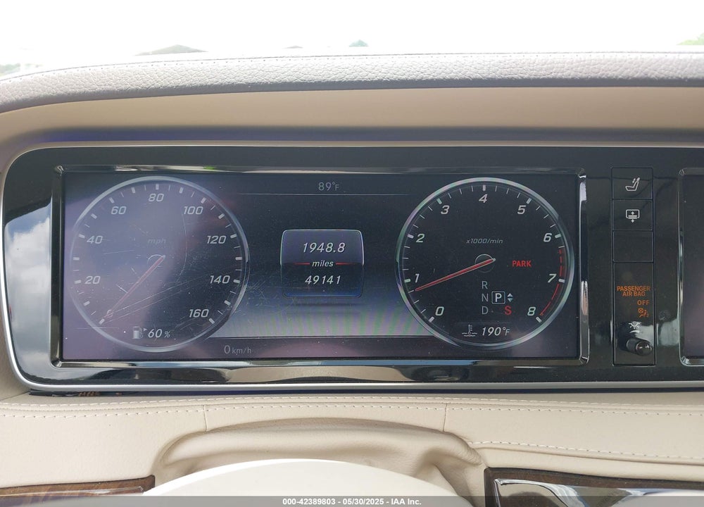 2016 MERCEDES-BENZ S 550 4MATIC VIN: WDDUG8FB6GA235985