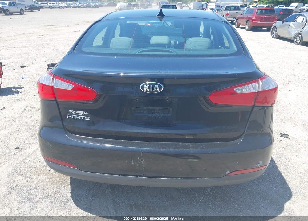2016 KIA FORTE VIN: KNAFK4A62G5503280