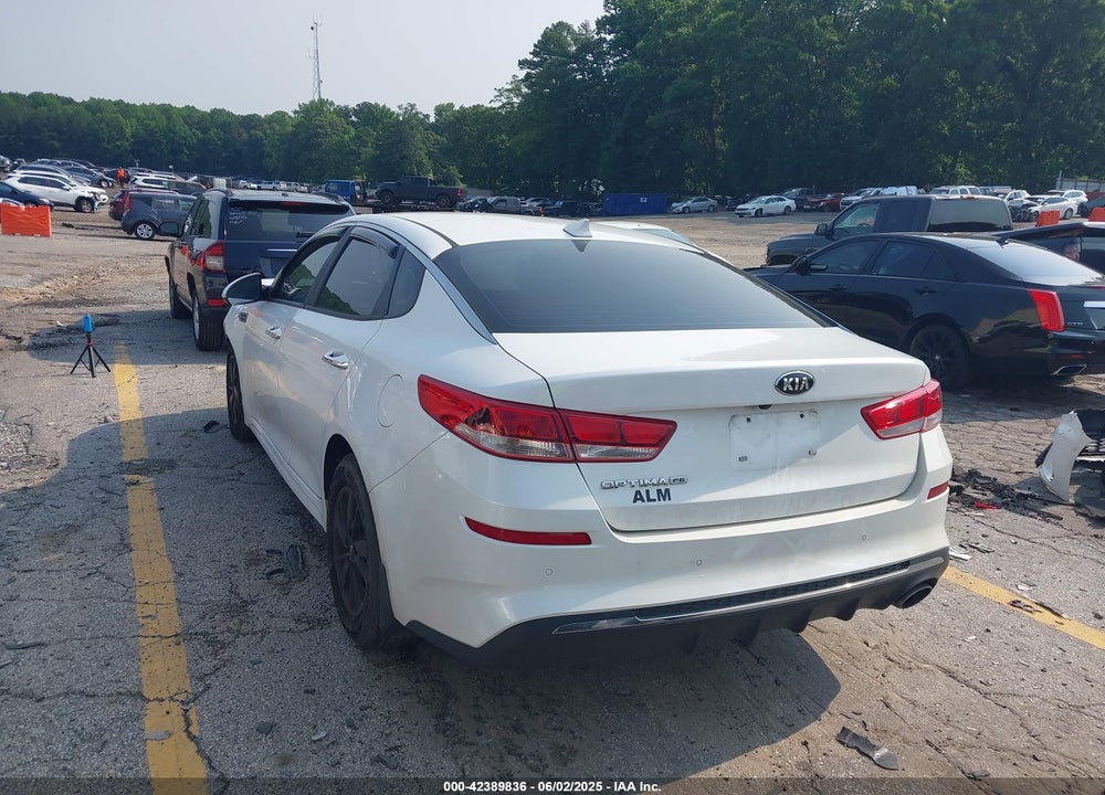 2019 KIA OPTIMA VIN: 5XXGT4L38KG276754