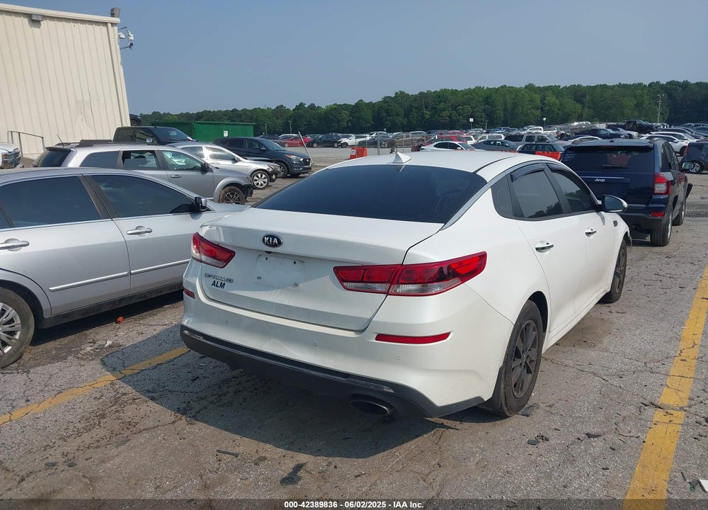 2019 KIA OPTIMA VIN: 5XXGT4L38KG276754