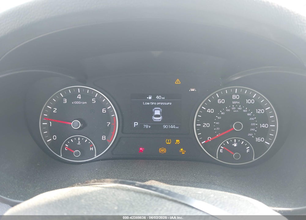2019 KIA OPTIMA VIN: 5XXGT4L38KG276754
