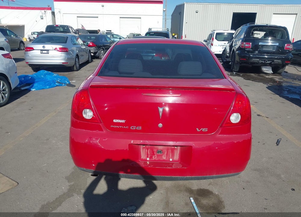 2007 PONTIAC G6 VIN: 1G2ZG58N274144849