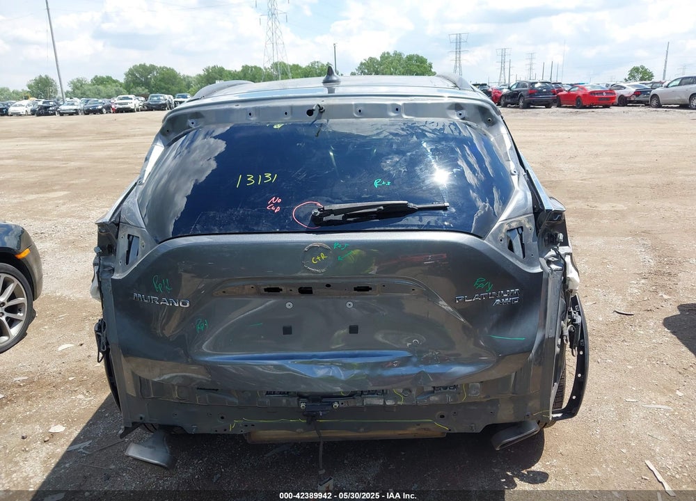 2017 NISSAN MURANO VIN: 5N1AZ2MH7HN138456