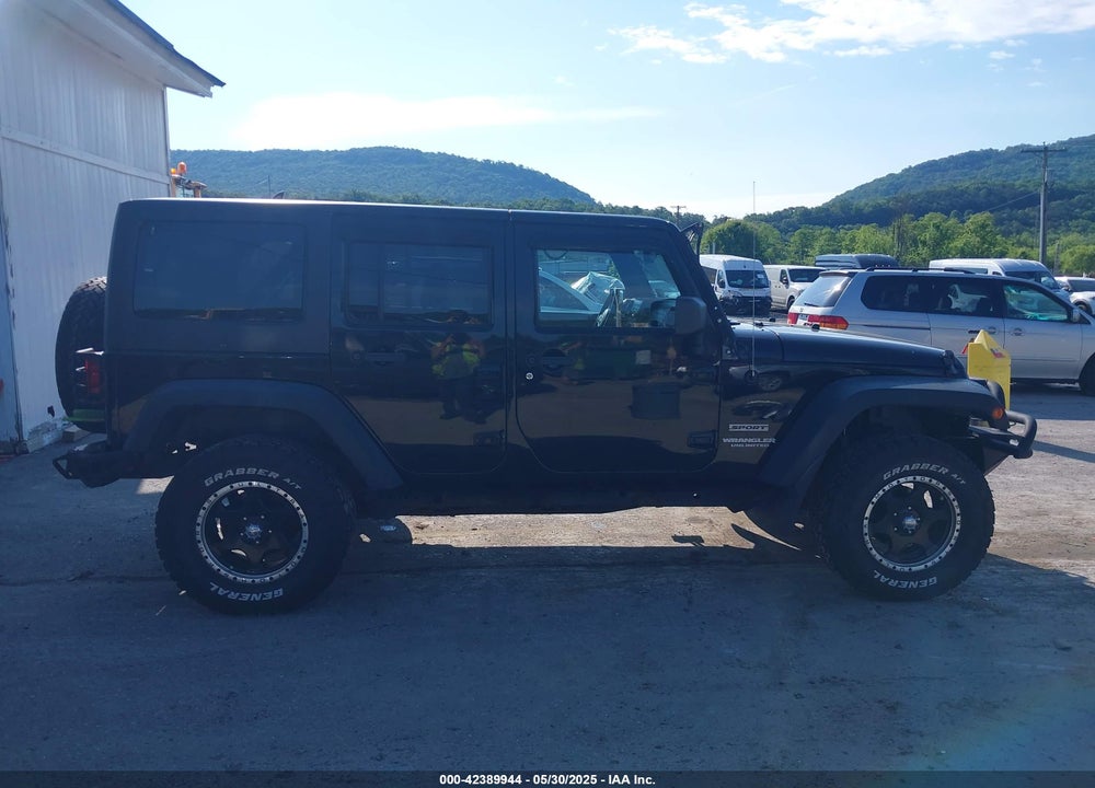 2013 JEEP WRANGLER UNLIMITED VIN: 1C4HJWDG9DL510121