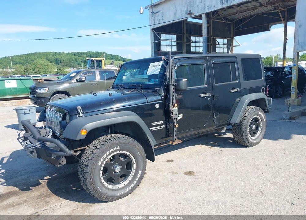 2013 JEEP WRANGLER UNLIMITED VIN: 1C4HJWDG9DL510121