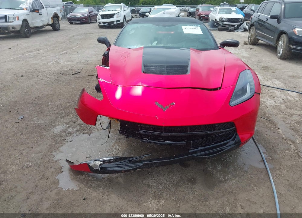 2016 CHEVROLET CORVETTE VIN: 1G1YD3D76G5107169