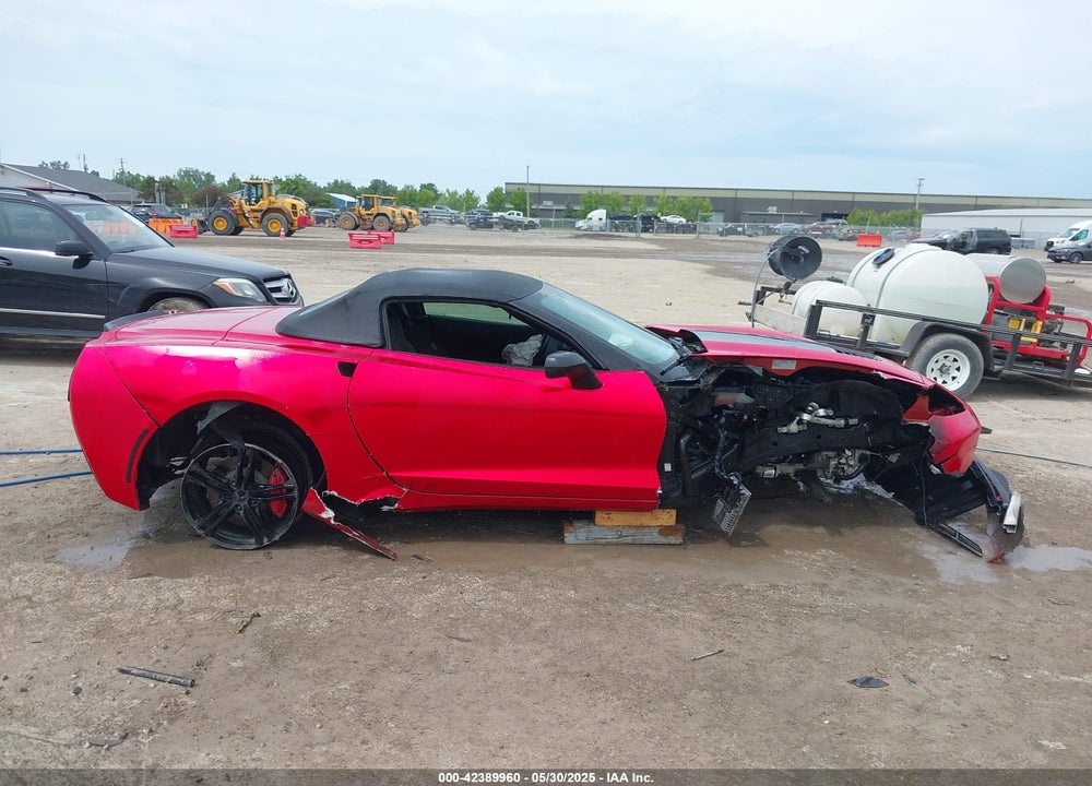 2016 CHEVROLET CORVETTE VIN: 1G1YD3D76G5107169