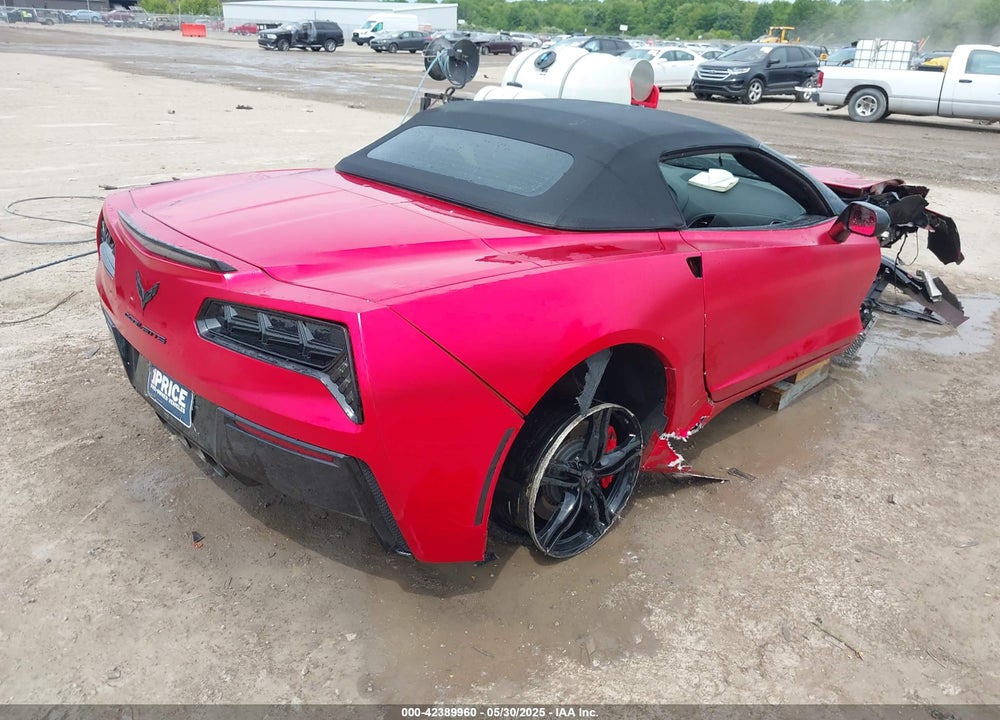 2016 CHEVROLET CORVETTE VIN: 1G1YD3D76G5107169