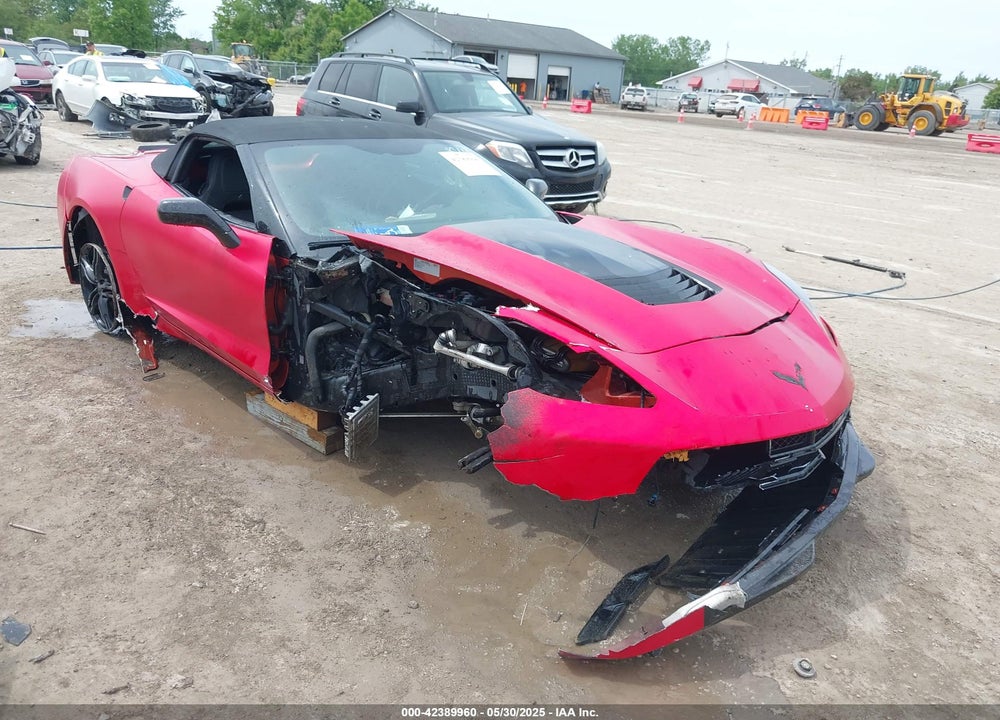 2016 CHEVROLET CORVETTE VIN: 1G1YD3D76G5107169