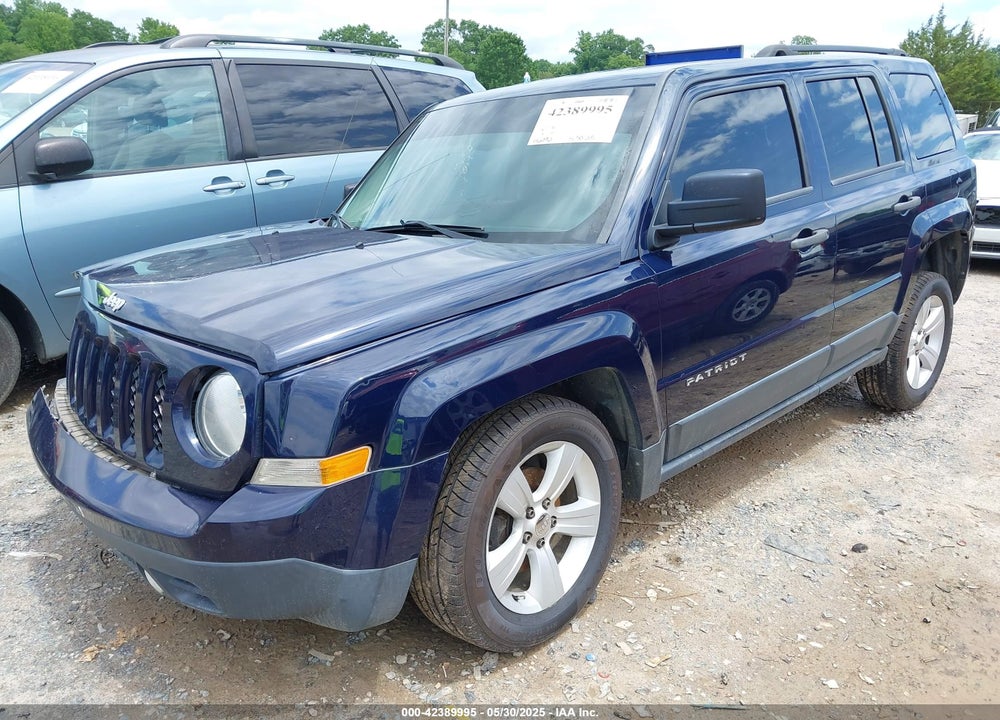 2016 JEEP PATRIOT VIN: 1C4NJPBB8GD681974