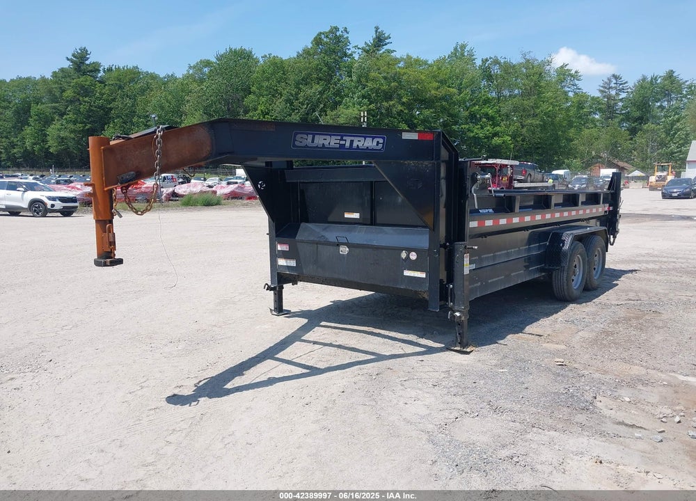 2024 SURE-TRAC 16' GOOSENECK DUMP TRAILER VIN: 5JW3D1621R1428435