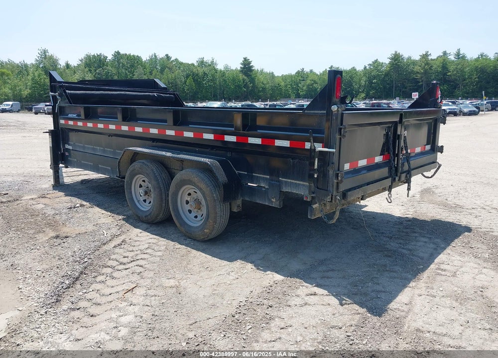 2024 SURE-TRAC 16' GOOSENECK DUMP TRAILER VIN: 5JW3D1621R1428435