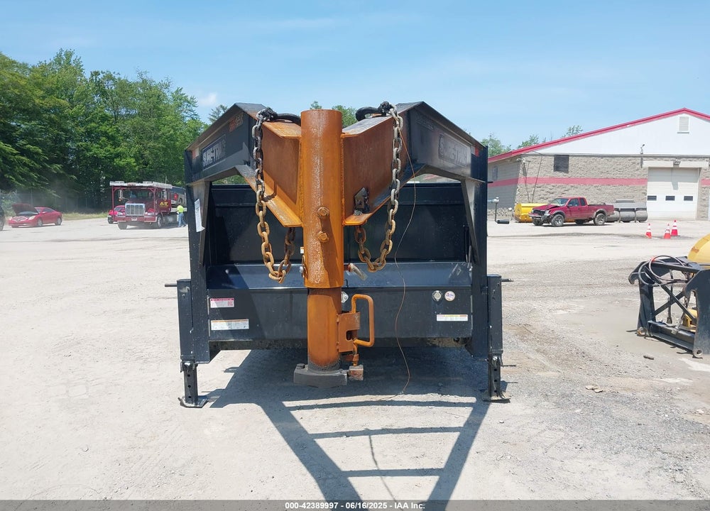 2024 SURE-TRAC 16' GOOSENECK DUMP TRAILER VIN: 5JW3D1621R1428435