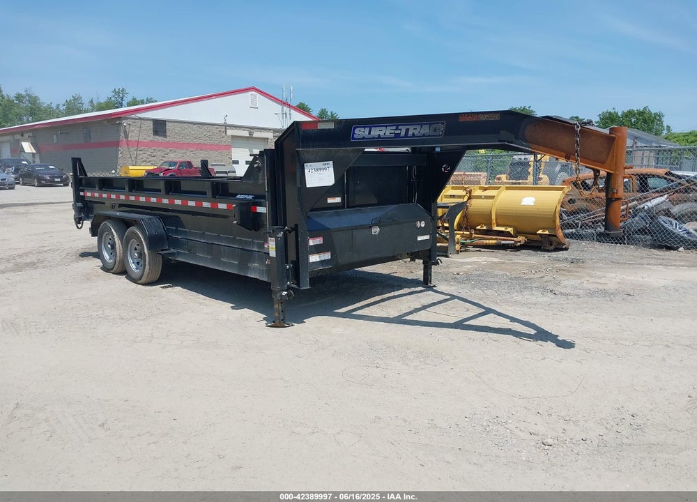 2024 SURE-TRAC 16' GOOSENECK DUMP TRAILER VIN: 5JW3D1621R1428435