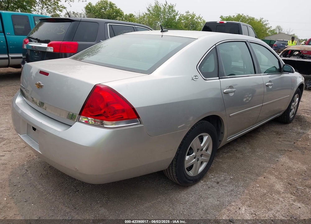 2006 CHEVROLET IMPALA LS VIN: 2G1WB58K869350619