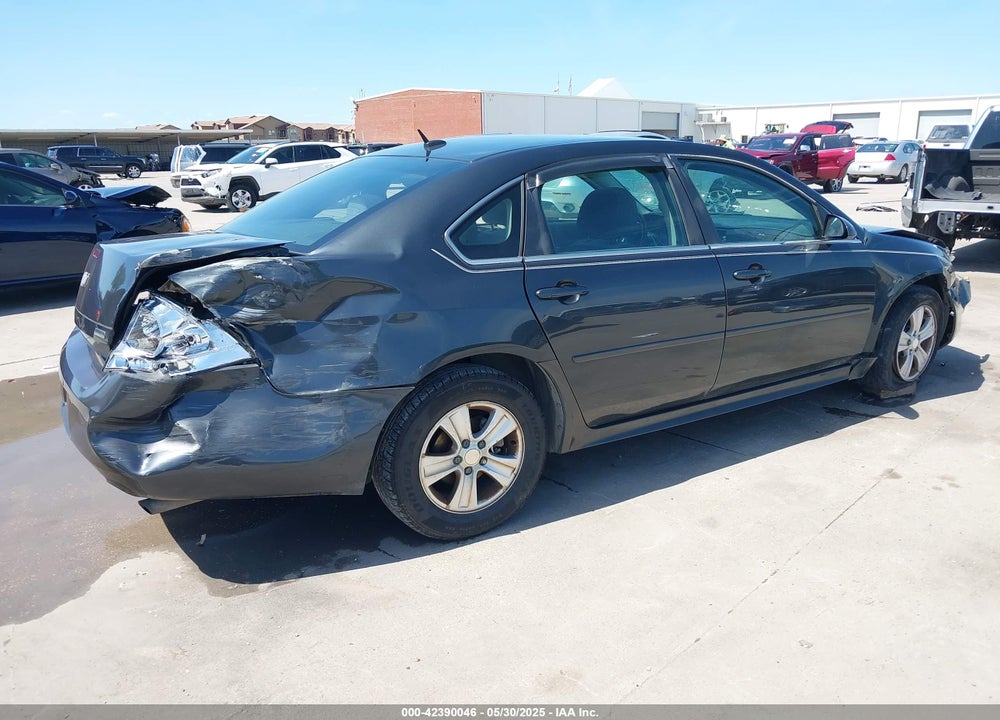 2013 CHEVROLET IMPALA VIN: 2G1WF5E30D1208665