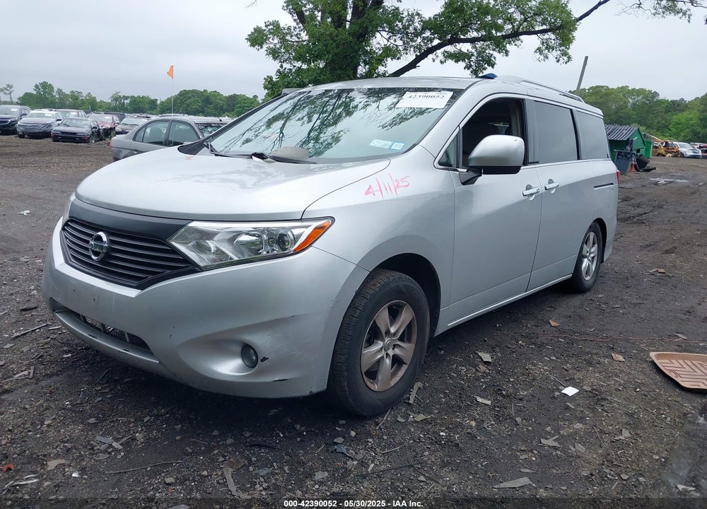 2017 NISSAN QUEST SV VIN: JN8AE2KPXH9169238