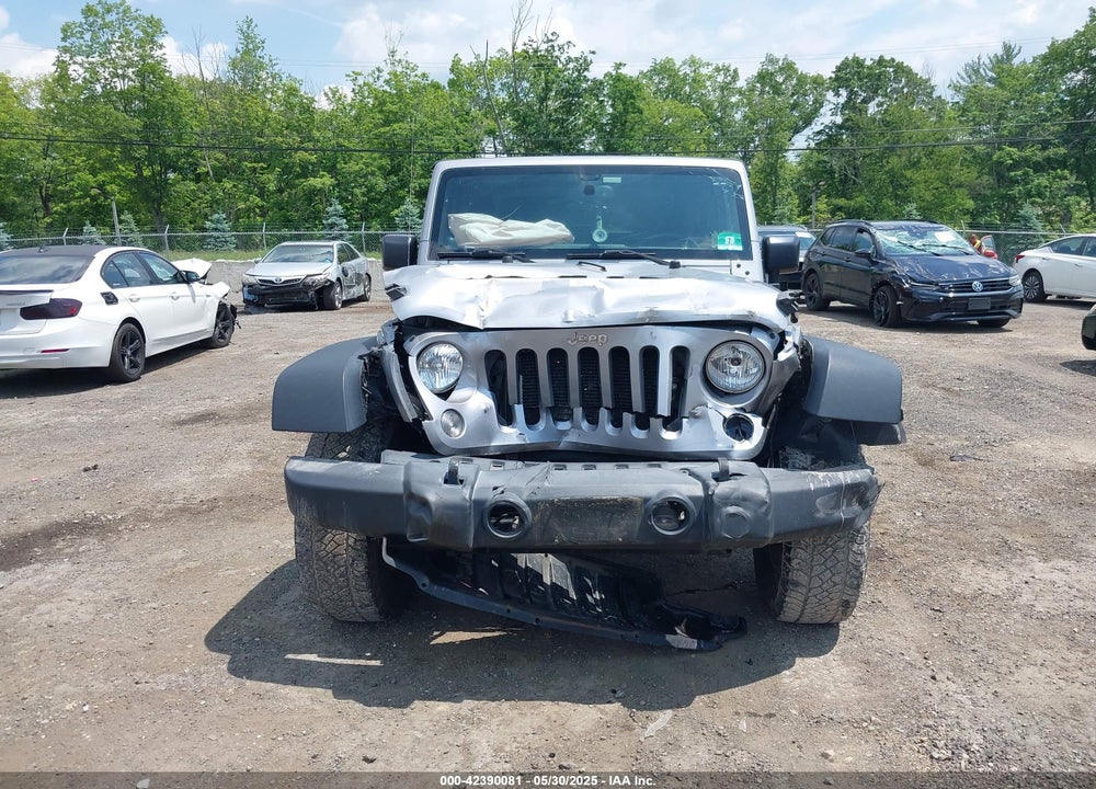 2014 JEEP WRANGLER SPORT VIN: 1C4GJWAG1EL289034