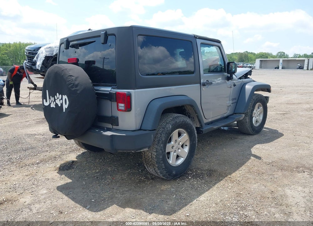 2014 JEEP WRANGLER SPORT VIN: 1C4GJWAG1EL289034