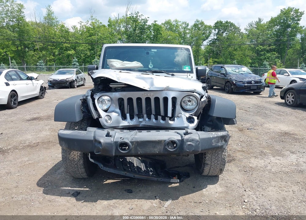 2014 JEEP WRANGLER SPORT VIN: 1C4GJWAG1EL289034