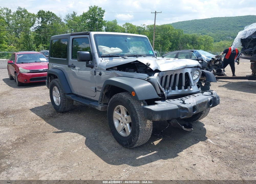 2014 JEEP WRANGLER SPORT VIN: 1C4GJWAG1EL289034