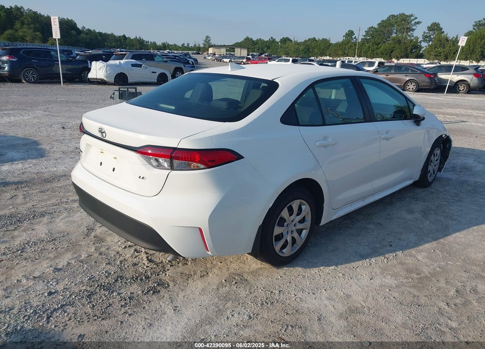 2025 TOYOTA COROLLA VIN: 5YFB4MDE5SP287080