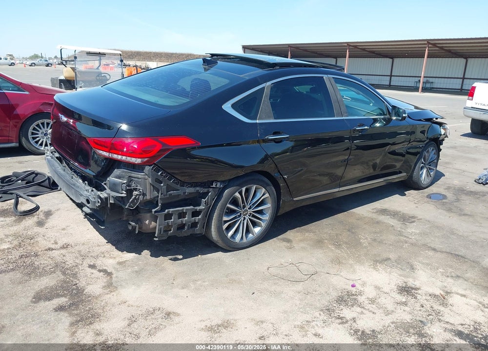 2016 HYUNDAI GENESIS VIN: KMHGN4JE3GU134405