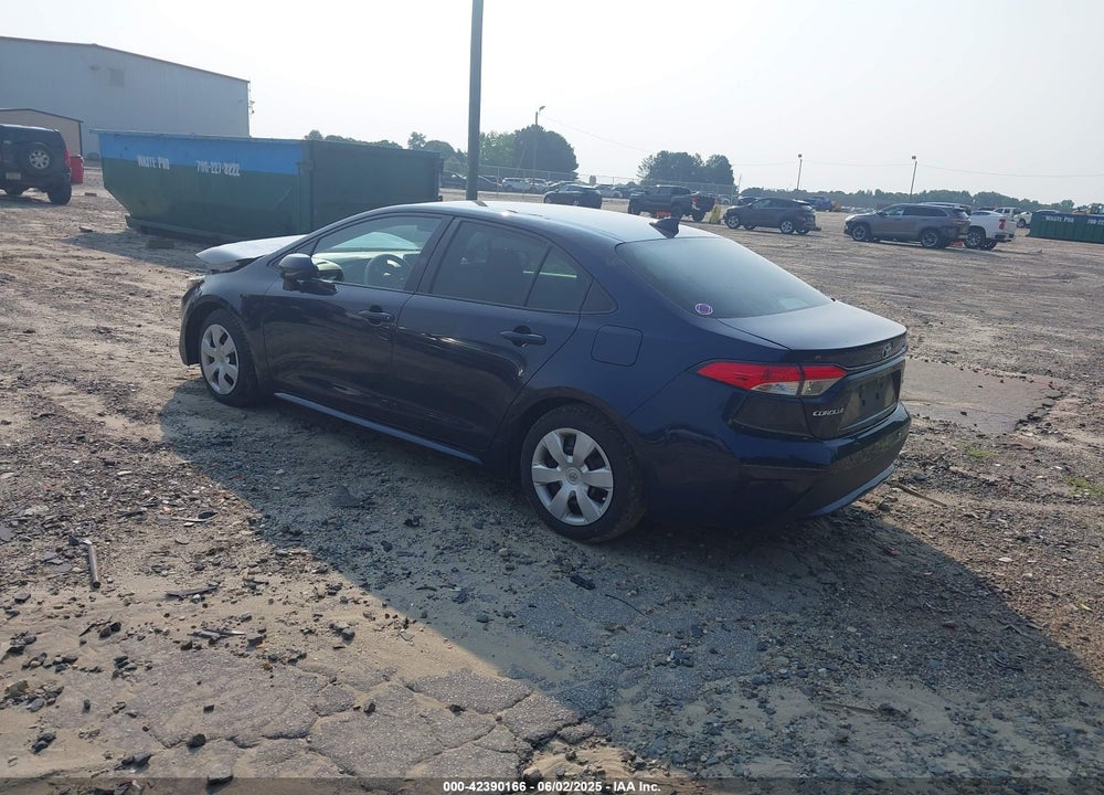 2021 TOYOTA COROLLA LE VIN: 5YFEPMAE8MP159427