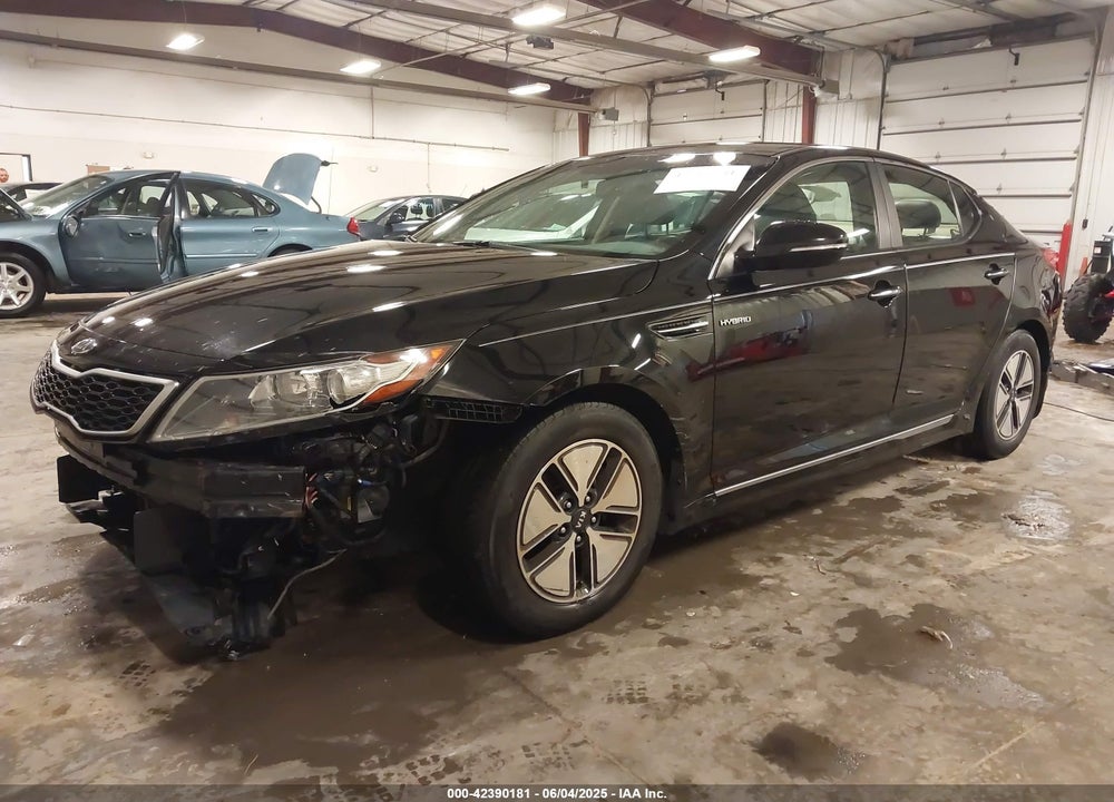 2013 KIA OPTIMA HYBRID VIN: KNAGM4AD9D5058206