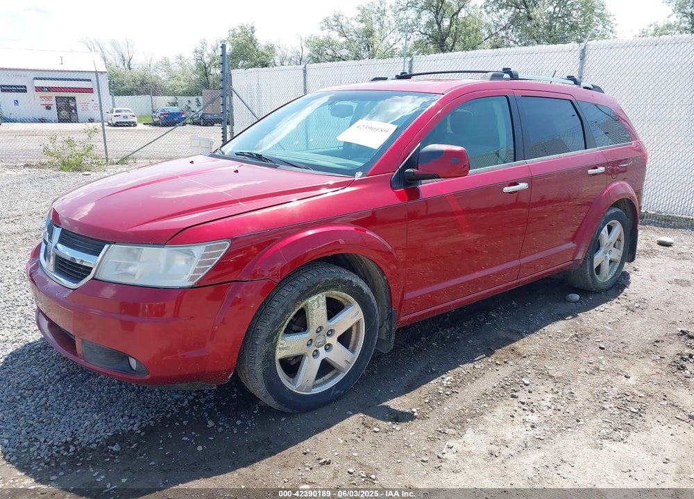 2009 DODGE JOURNEY VIN: 3D4GH67V59T554553
