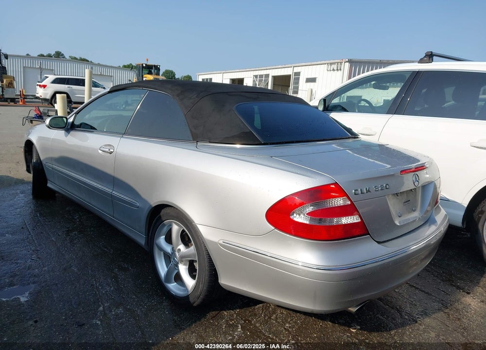 2005 MERCEDES-BENZ CLK 320 VIN: WDBTK65J85F150968