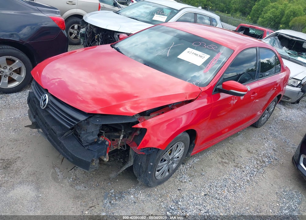 2012 VOLKSWAGEN JETTA VIN: 3VWDP7AJ6CM086877
